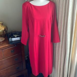 Talbots Red Dress. Very attractive!!